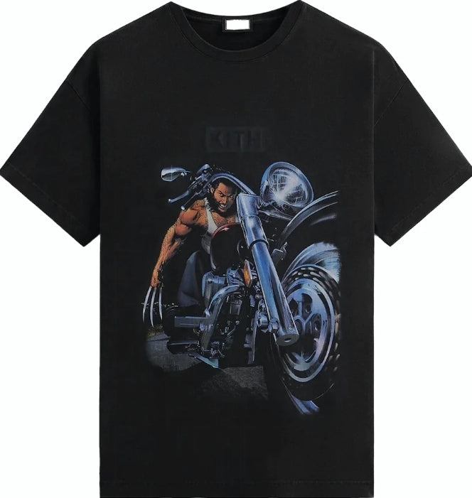 Kith X Marvel X-Men Chopper Vintage Tee Black – Chances_NC