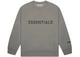 Fear of God Essentials Crewneck Applique Logo Gray Flannel/Charcoal