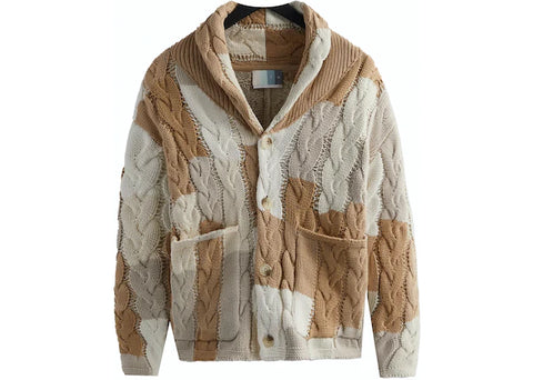 Kith Patchwork Cable Becker Cardigan Canvas