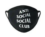 Anti Social Social Club Facemask Black