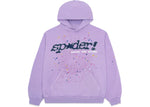 Sp5der Acai Hoodie Purple