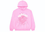 Sp5der OG Web Hoodie Pink