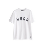 HUGH MAIN "HUGH" ESSENTIAL TEE WHITE