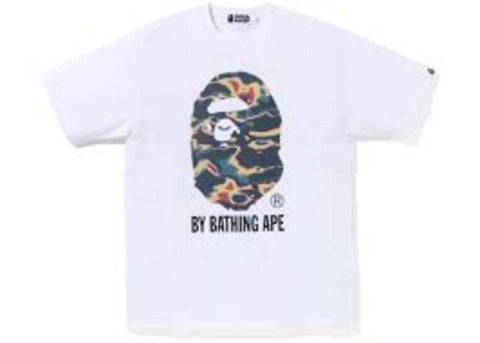 Bape Thermography By Bathing Ape Tee White