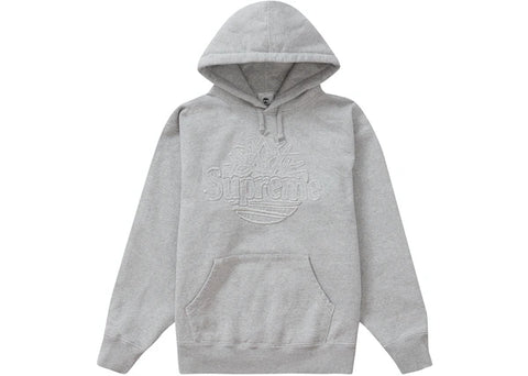 Supreme Timberland Hooded Sweatshirt (SS23) Heather Grey – Chances_NC